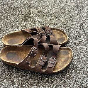 Brown Strappy Sandals
